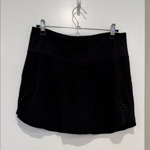 Athleta Classic Black Athletic Skort